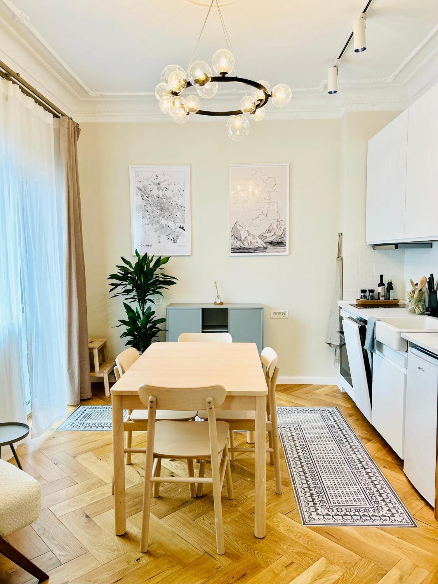 Ultracentral Lux Boutique 1Br Ap Near Subway Bucareste Exterior foto